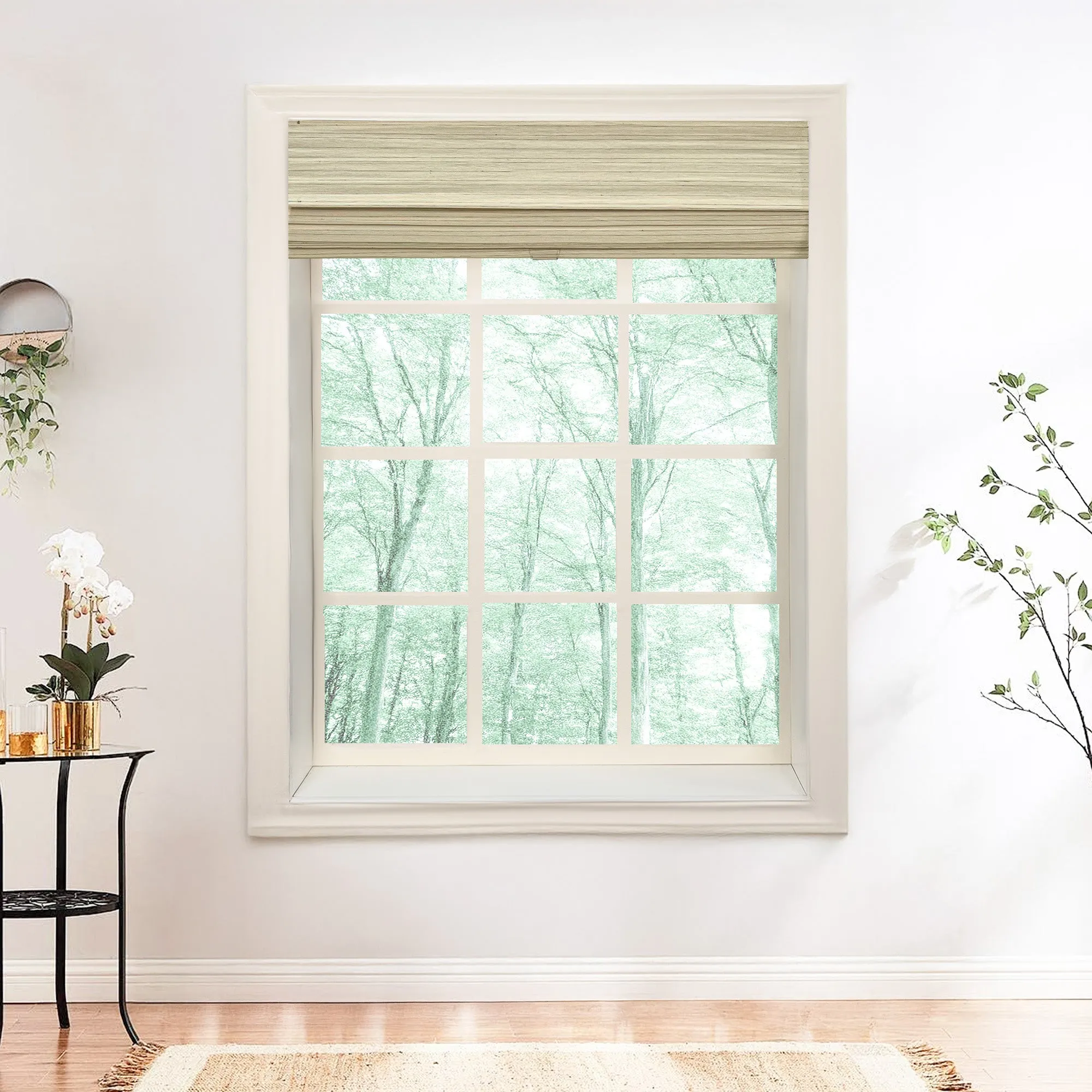 Nomi Woven Bamboo Blinds & Shades Top Down Bottom Up | Birch Forest