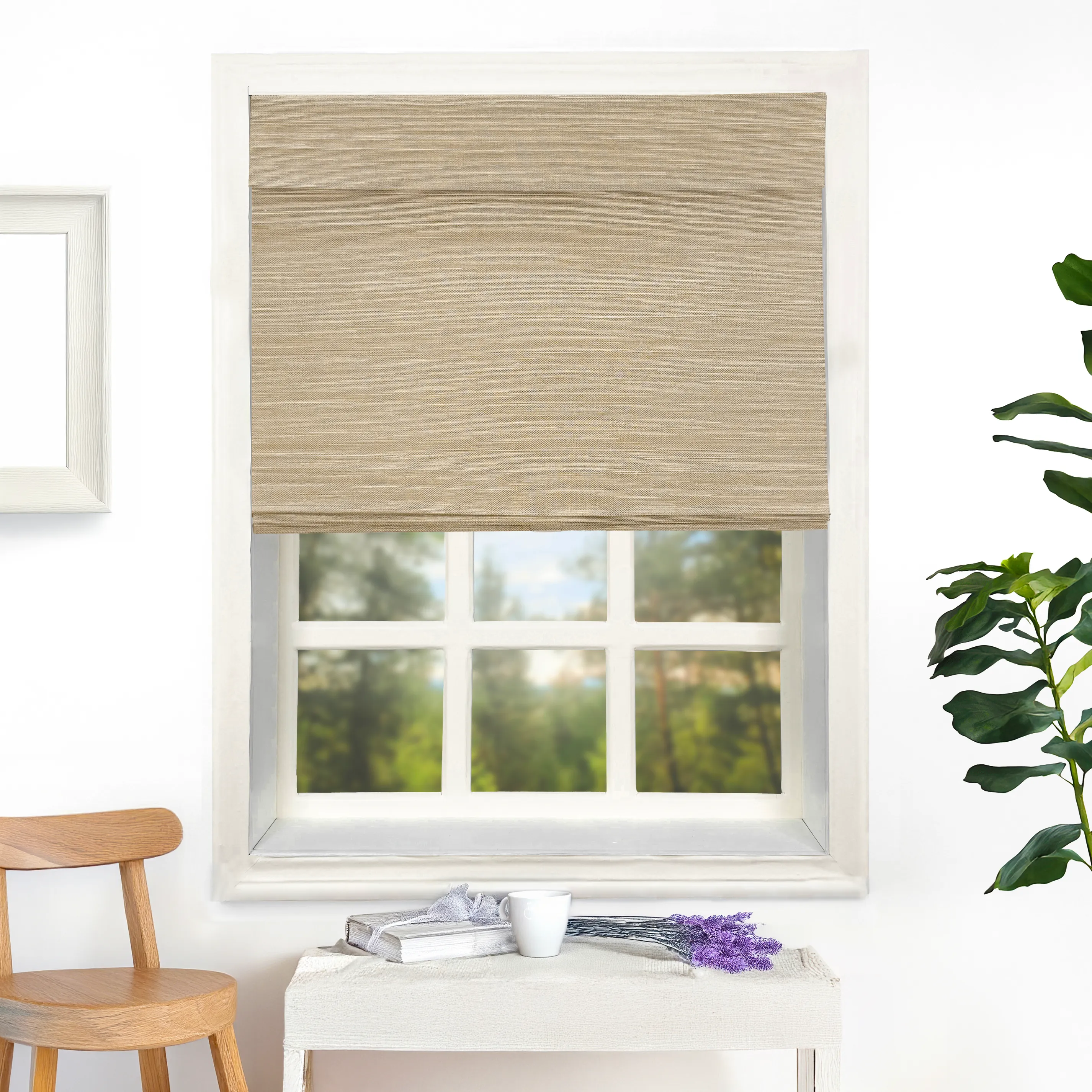 Nomi Woven Bamboo Blinds & Shades Top Down Bottom Up | Hemp Grass