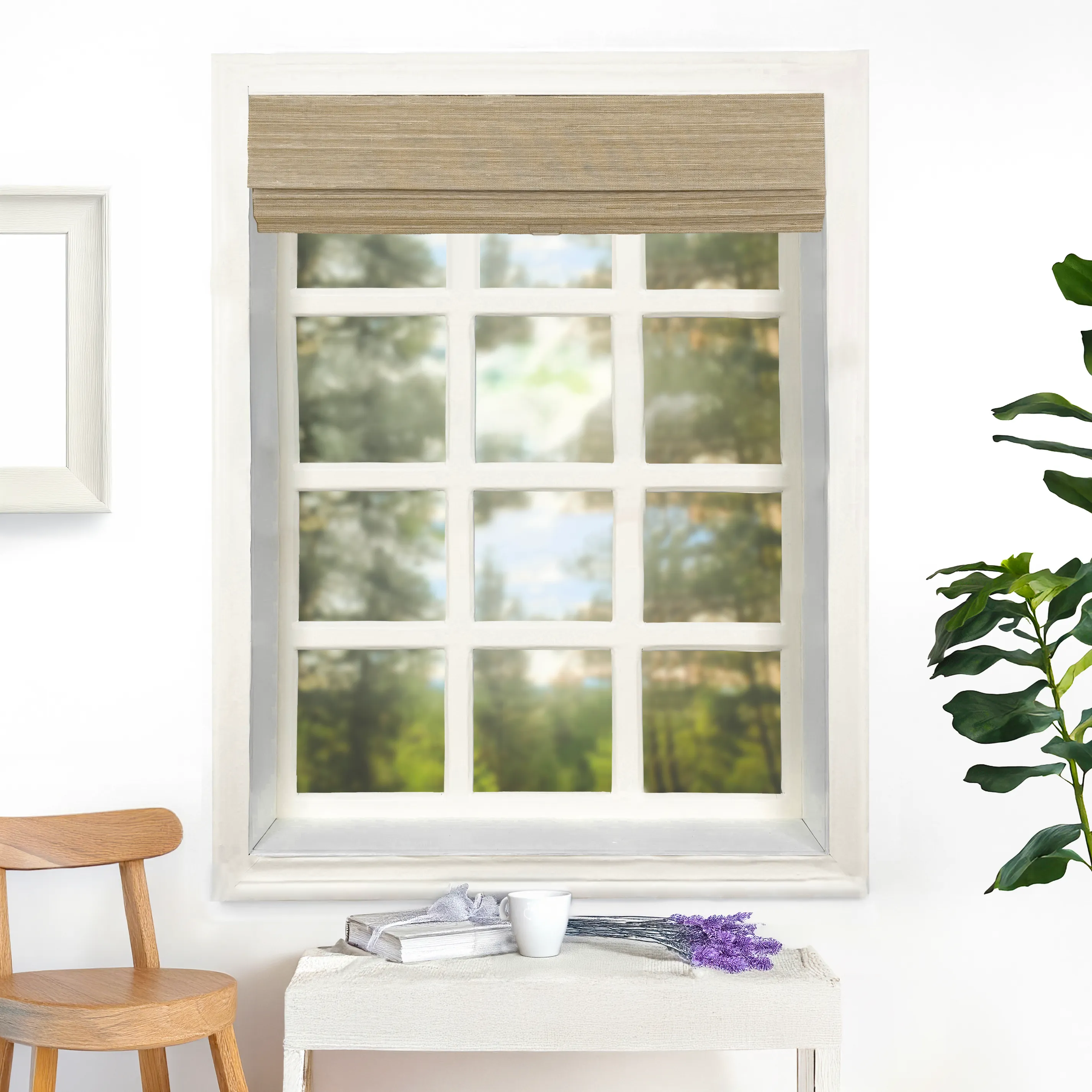 Nomi Woven Bamboo Blinds & Shades Top Down Bottom Up | Hemp Grass