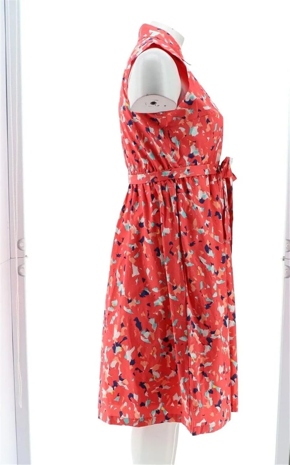 Novelty Printed Shirt Dress A397513