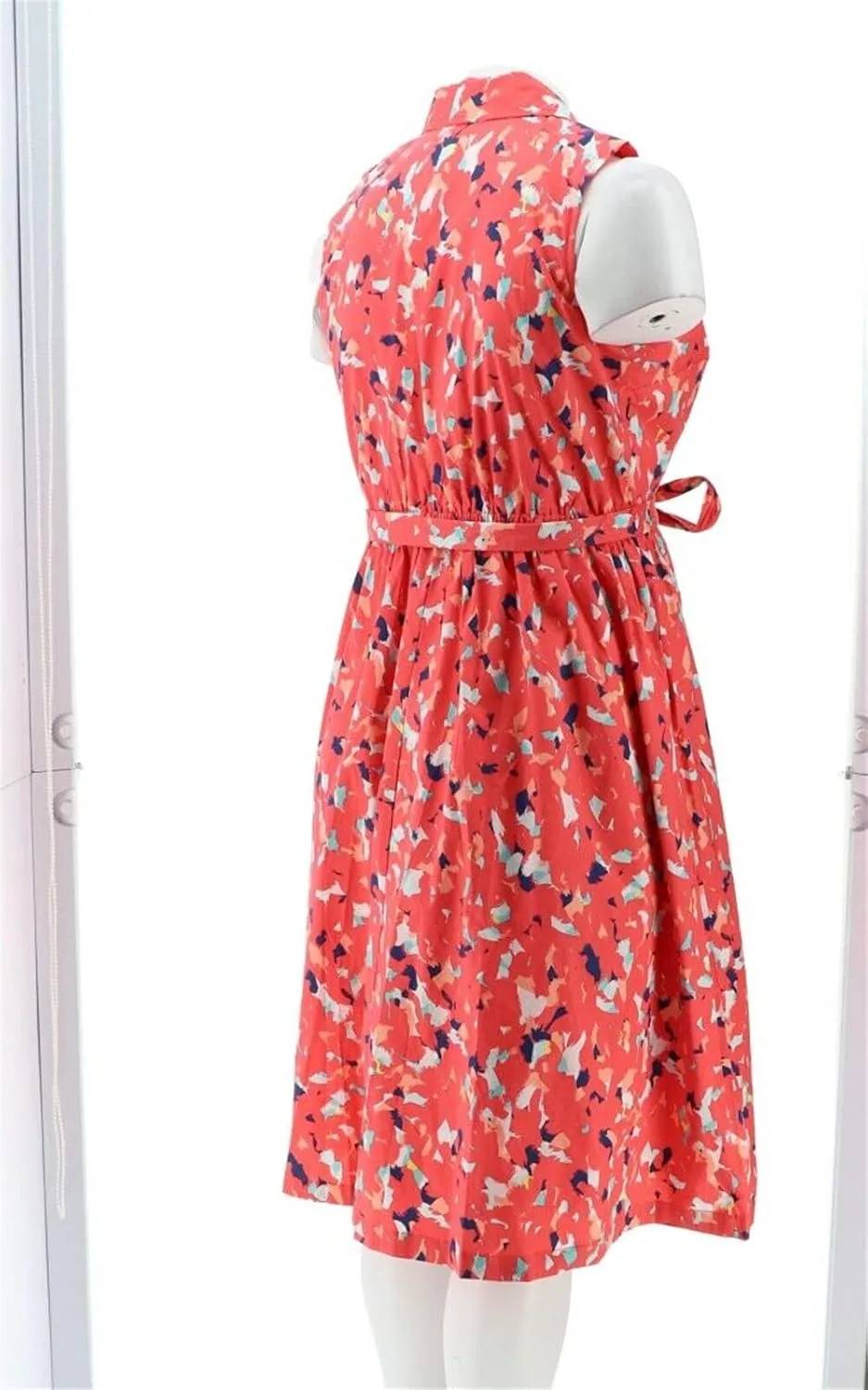 Novelty Printed Shirt Dress A397513