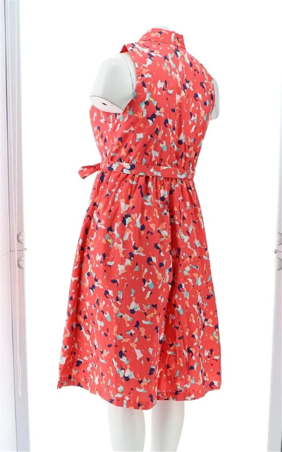 Novelty Printed Shirt Dress A397513
