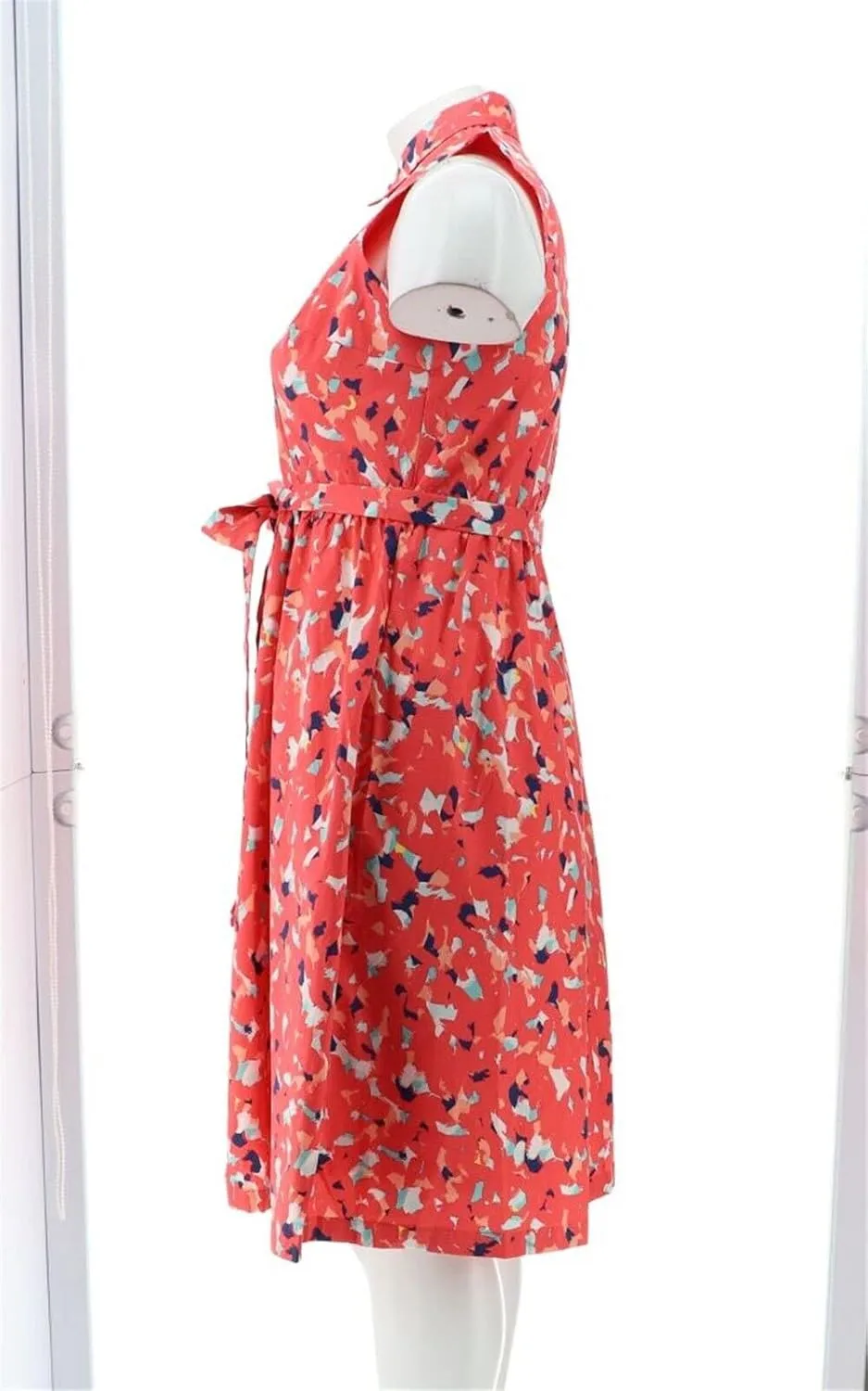 Novelty Printed Shirt Dress A397513
