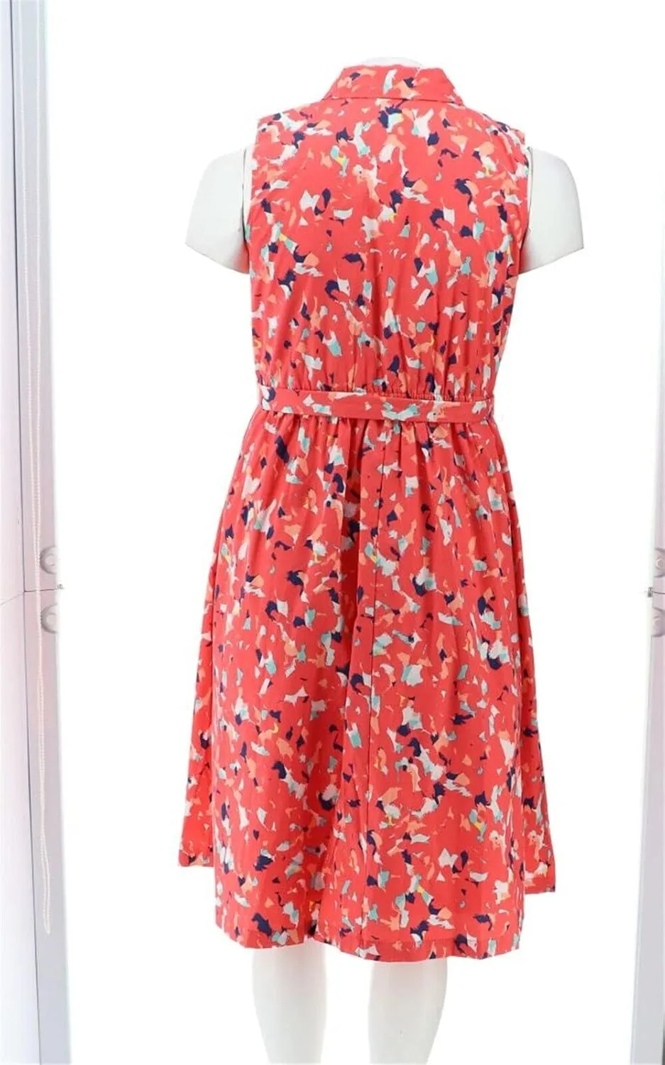Novelty Printed Shirt Dress A397513
