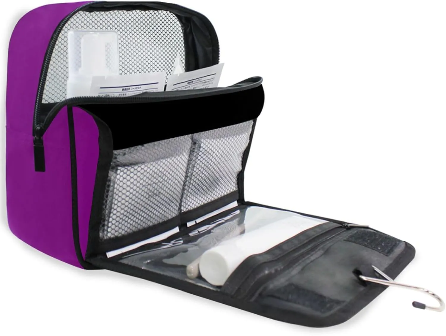 ODAWA Toiletries Bag Patriarch Multi Compartment Toiletry Cosmetic Bag Travel Toiletry Makeup Bag for Women