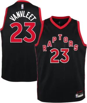 Outerstuff Fred VanVleet Toronto Raptors Black #23 Kids 4-7 Alternate Swingman Jersey