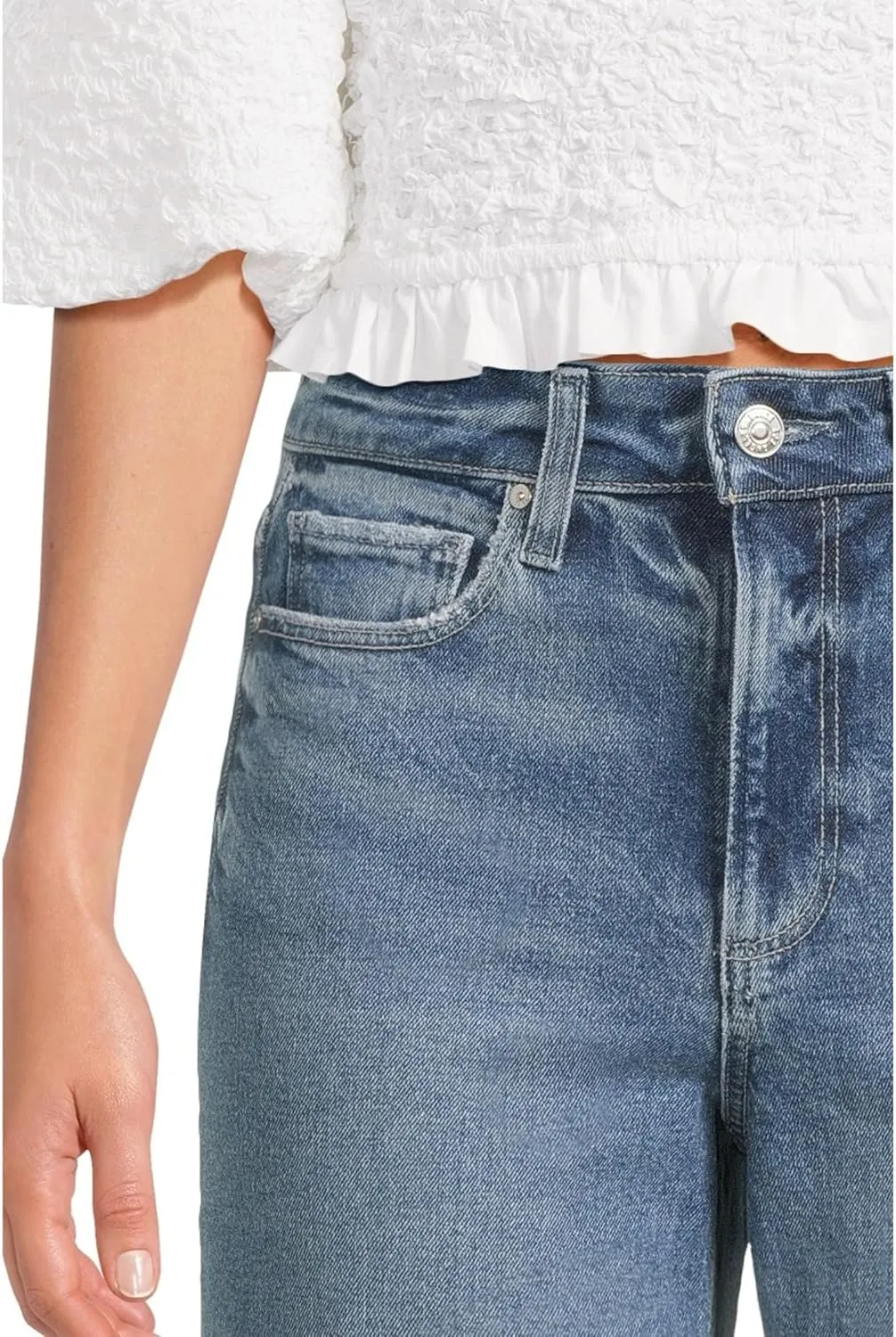 PAIGE Women's Anessa 31in Raw Hem