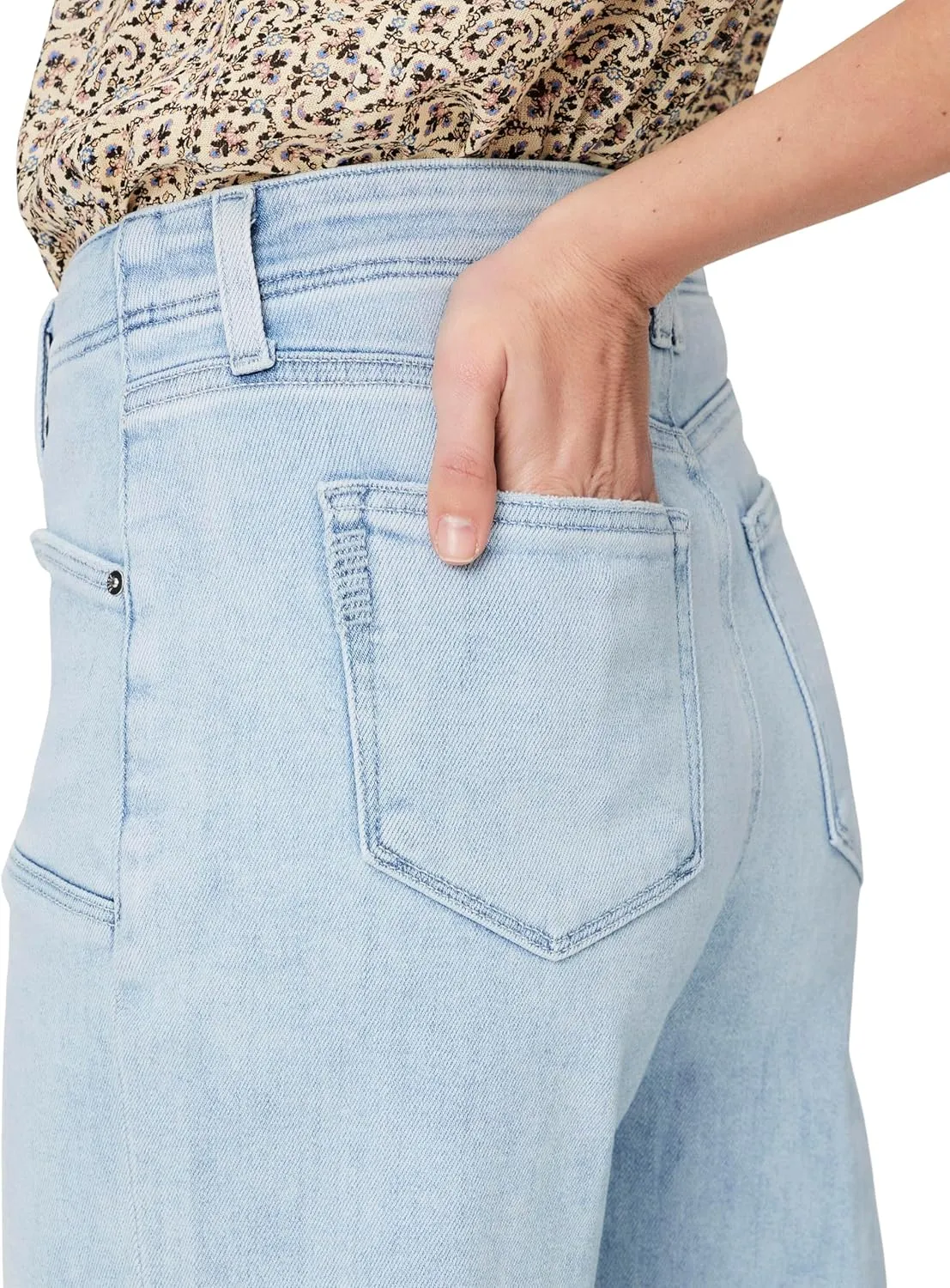 PAIGE Women's Anessa Petite w/Raw Hem