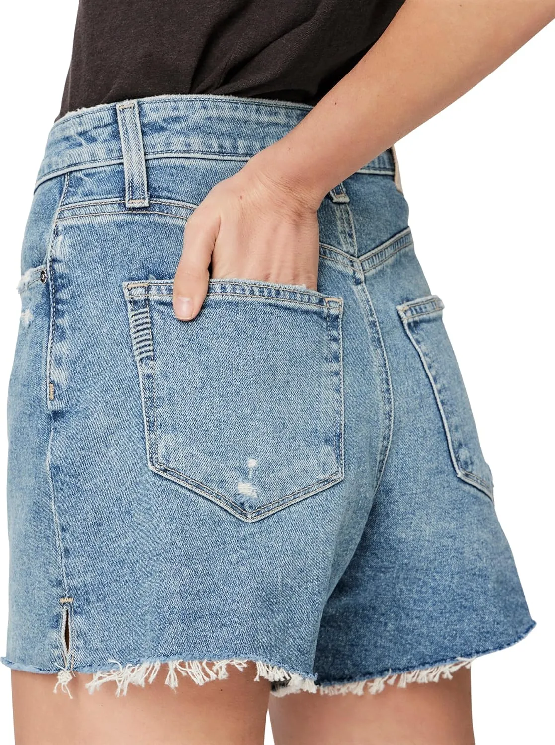 PAIGE Women's Dani Short Raw Hem