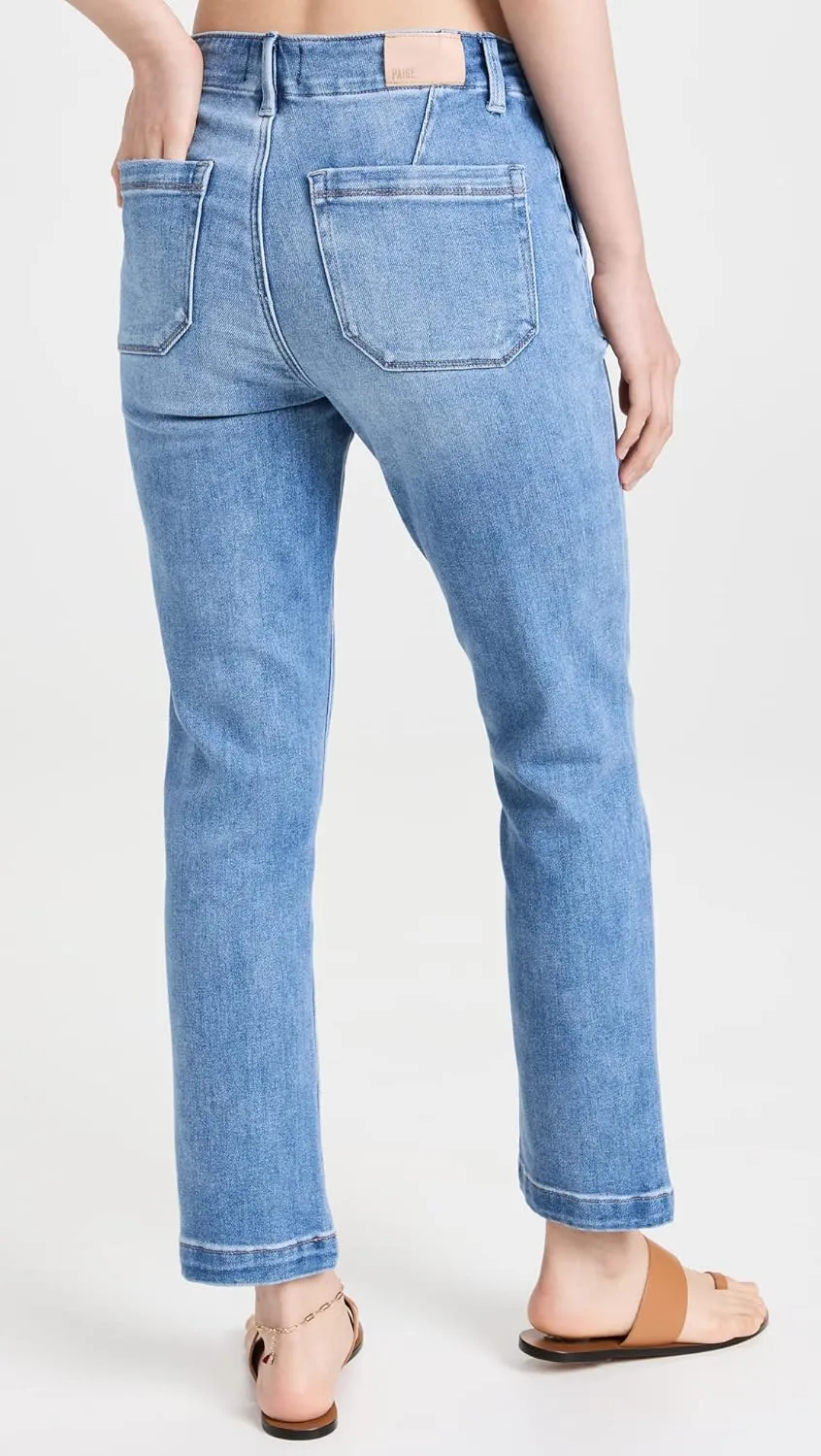 PAIGE Women's Mayslie Straight Ankle Jeans