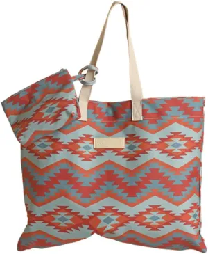 Panhandle Printed Bag with Woven Strap - Stillwater