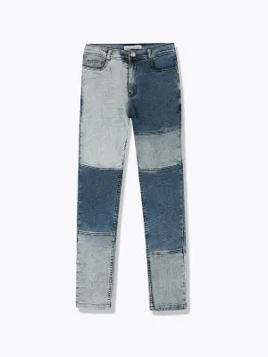 Patchwork Denim-Dark Wash