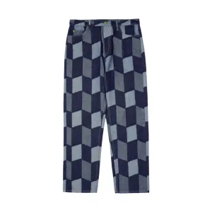 PATCHWORK DENIM PANT DENIM