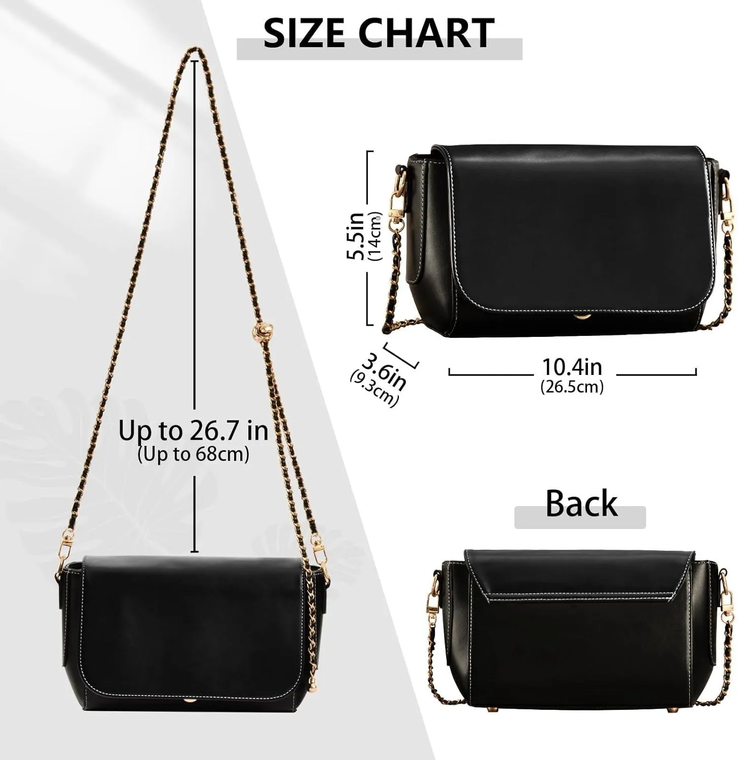 Personalized Custom Crossbody Bags For Women PU Leather Purse Handbag 208001