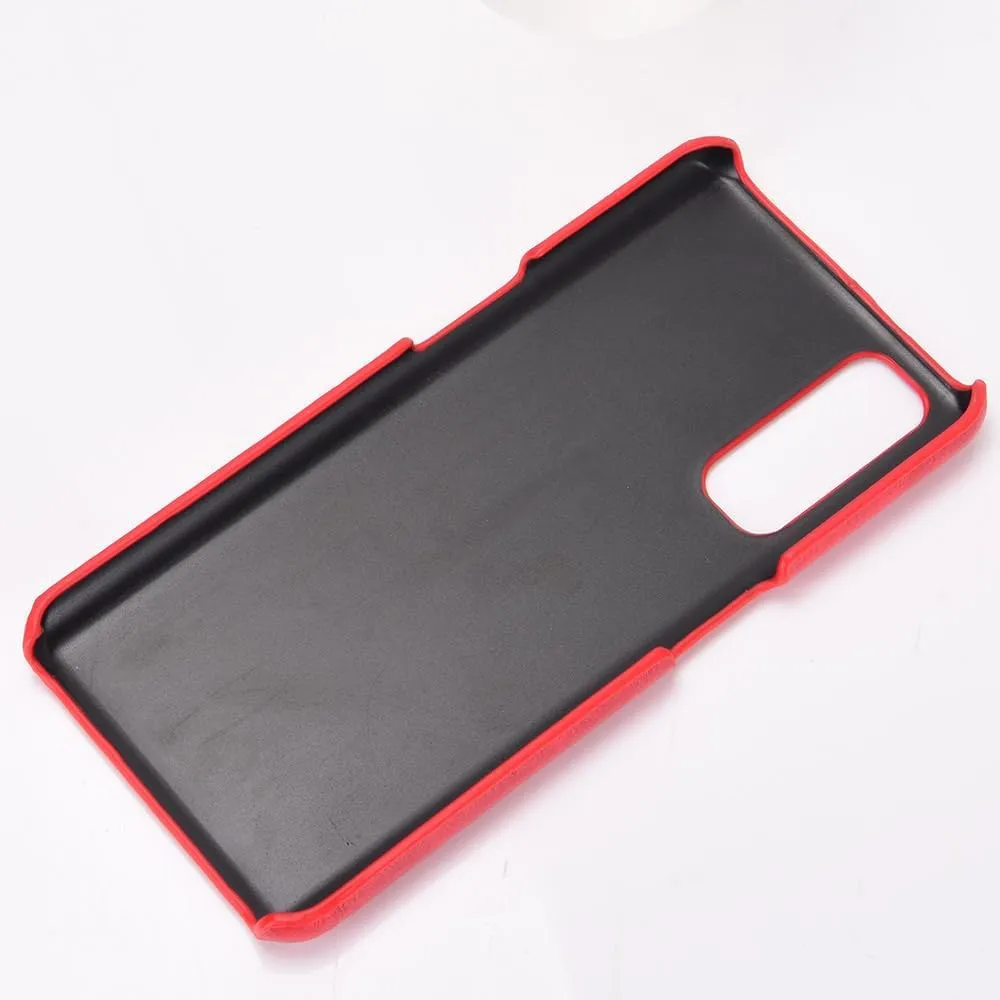 Phone Case for Realme 7 Global/Realme Narzo 20 Pro Case, [PU Leather] [Hard Plastic] for Realme 7 Global/Realme Narzo 20 Pro Protector Case, Non-Slip Shockproof for Realme 7 Global Grey