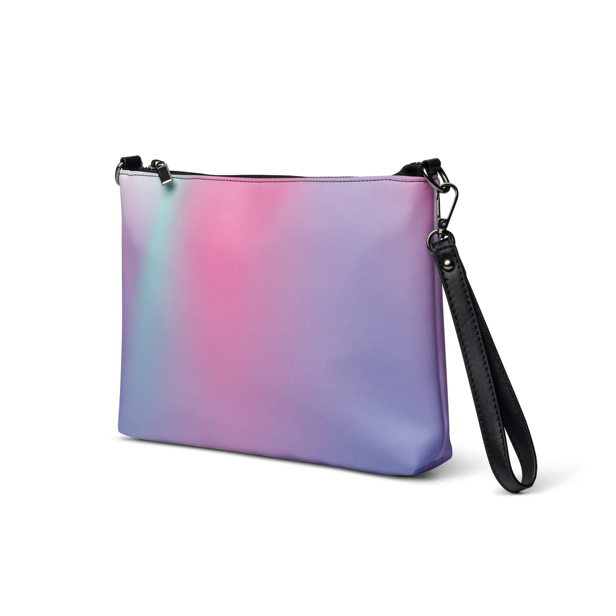 Pink Purple Ombre Crossbody Bag