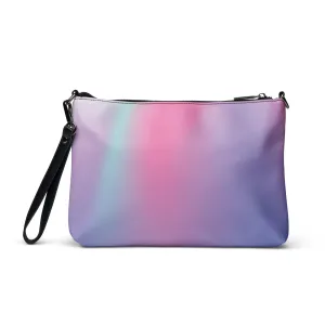 Pink Purple Ombre Crossbody Bag