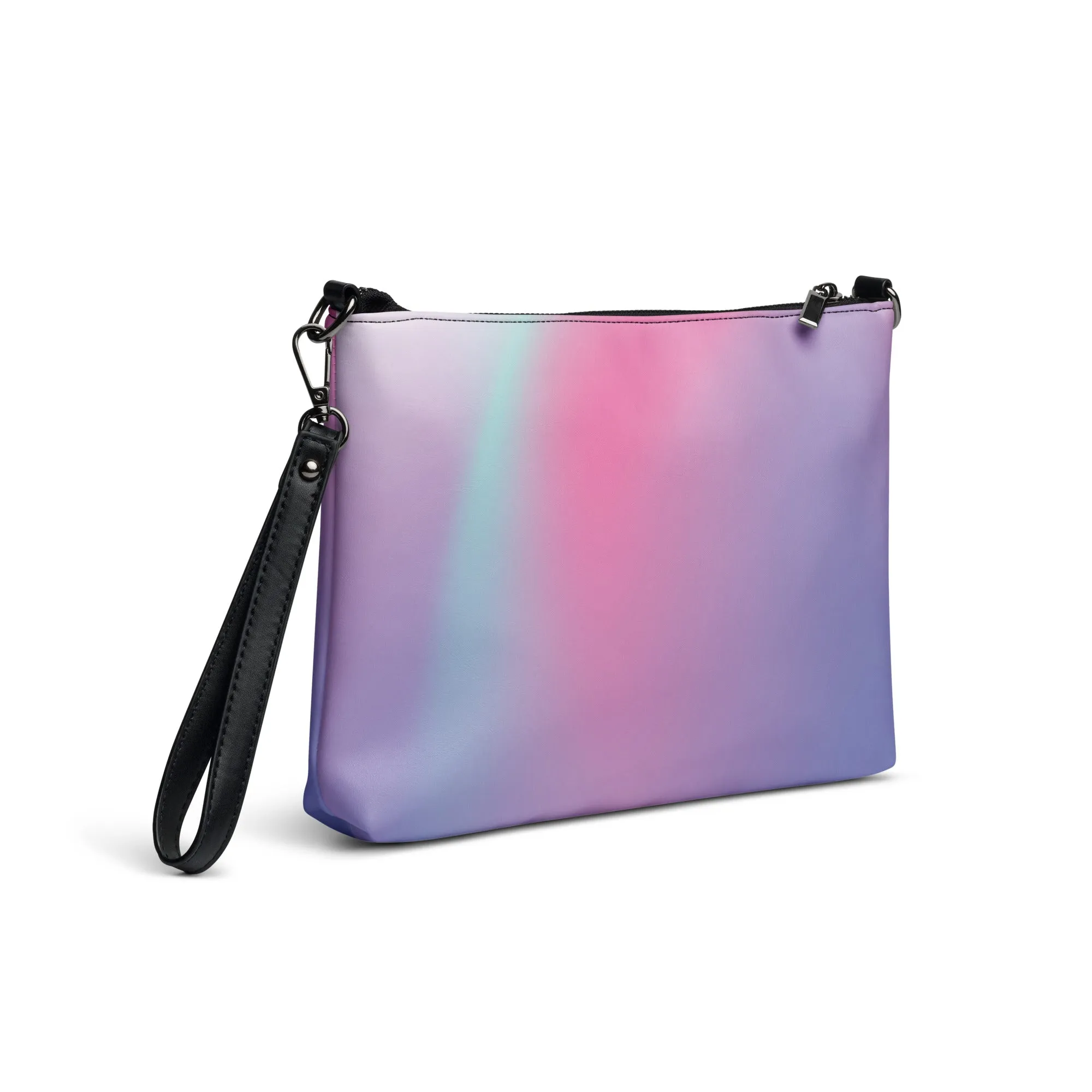 Pink Purple Ombre Crossbody Bag
