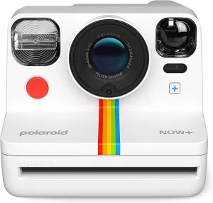 Polaroid Now  2nd Generation I-Type Instant Film Bluetooth Connected App Controlled Camera - White (9077)