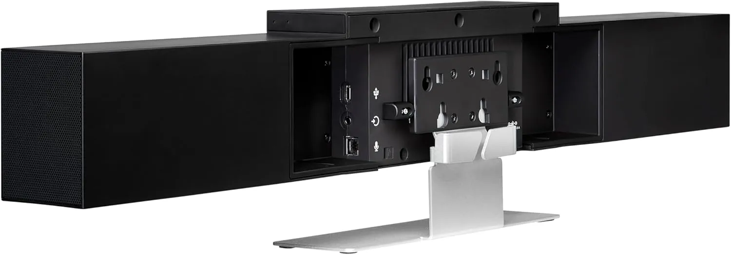 Poly Studio 4K USB Video Conference System (Plantronics) - Camera, Microphone, & Speaker Bar for Small & Medium Conference Rooms - Auto Framing & Tracking - Teams/Zoom Certified - Amazon Exclusive