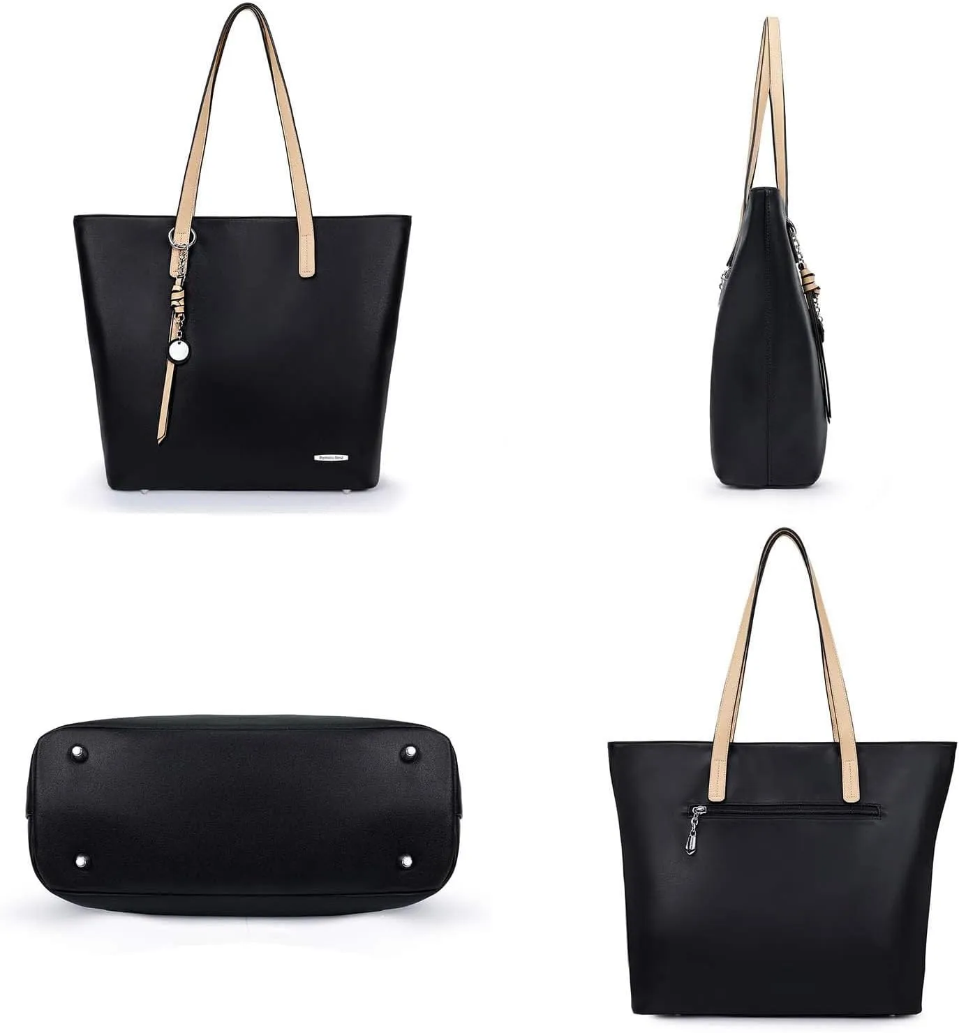 Pomelo Best Soft Faux Leather Stylish Shoulder Tote Bags for Women