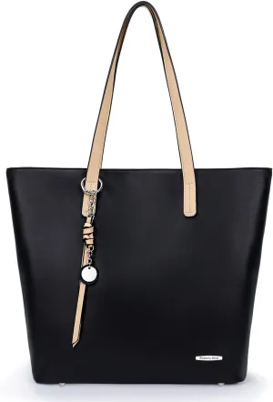 Pomelo Best Soft Faux Leather Stylish Shoulder Tote Bags for Women
