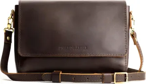 Portland Leather Goods Metro Crossbody Bag for Women – Handmade from the Finest Full-Grain Hides