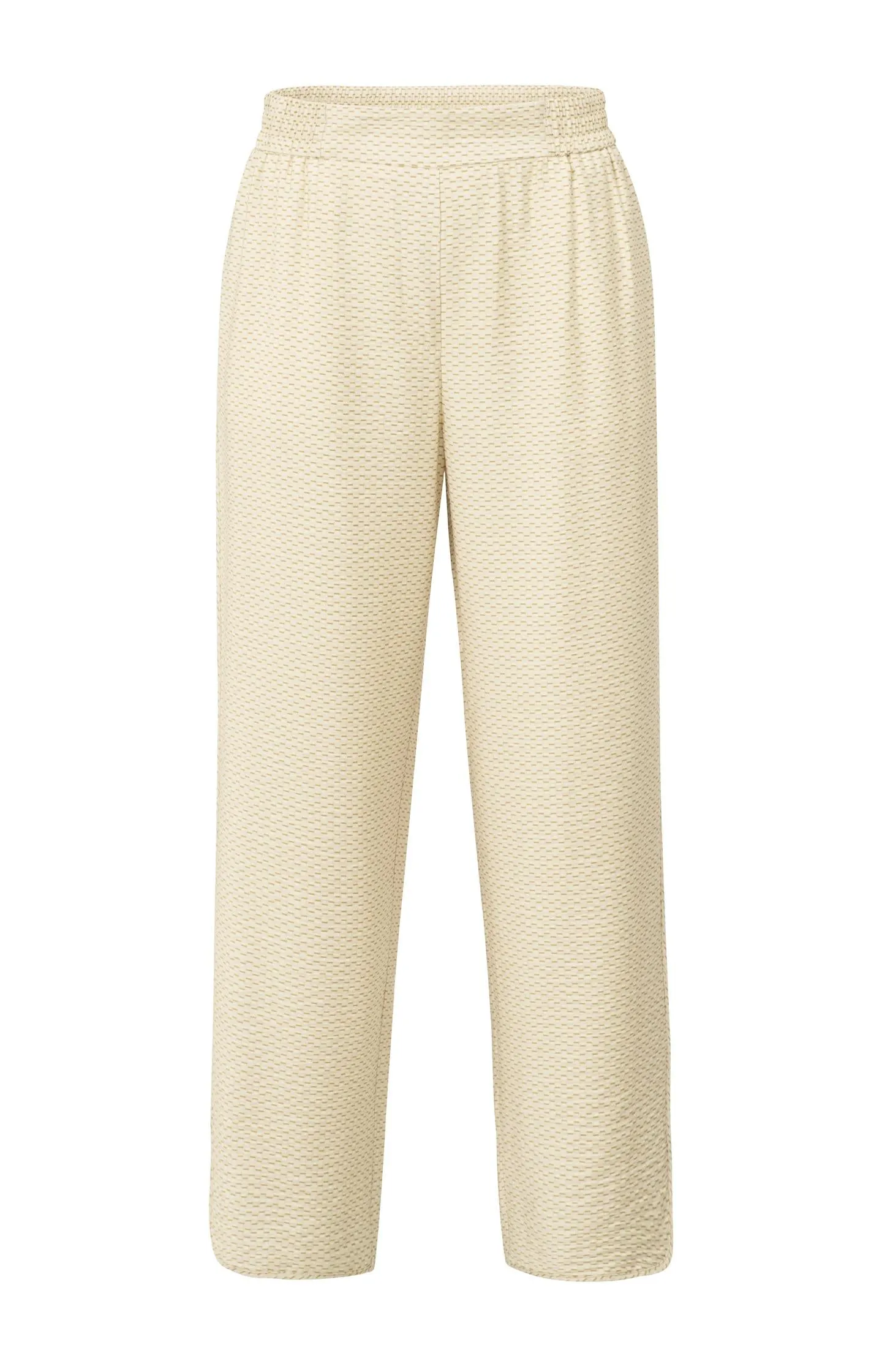 Printed woven trousers