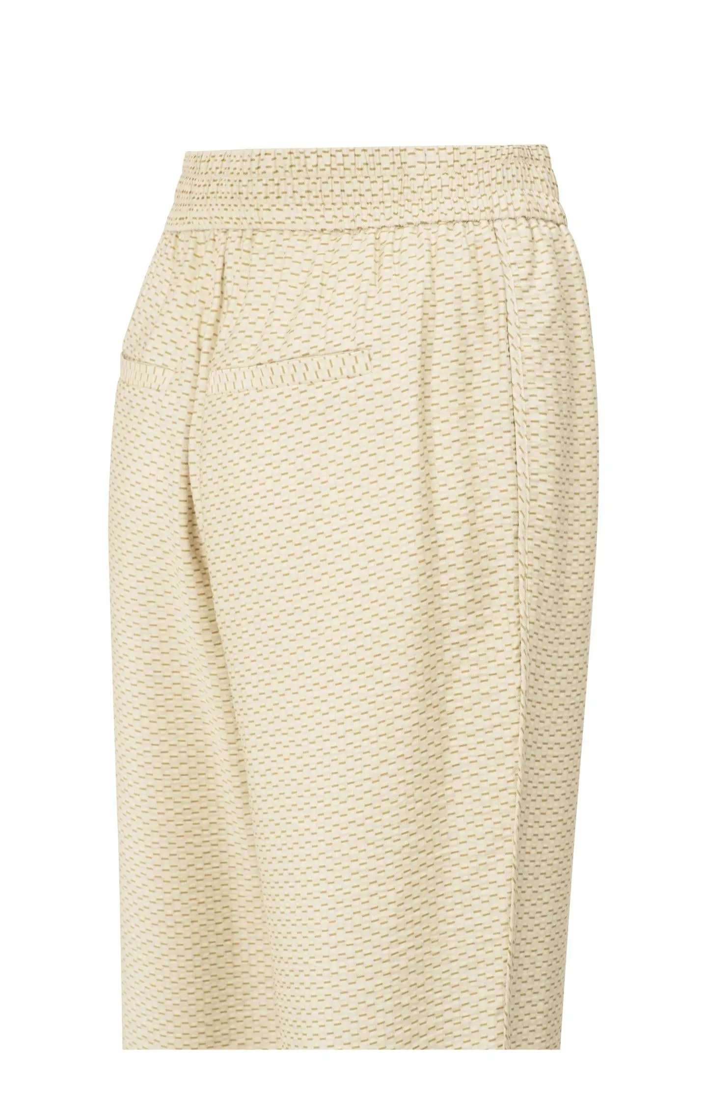Printed woven trousers