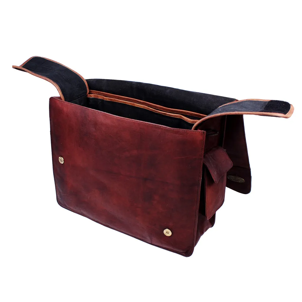 Professional DSRL Camera Leather Bag