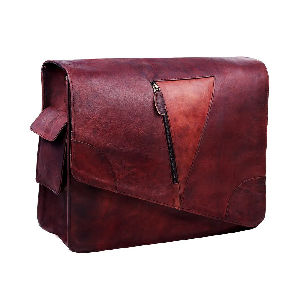 Professional DSRL Camera Leather Bag