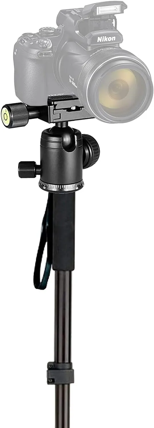 Professional Heavy Duty 72" Monopod/Unipod (Dual Optional Head) for Sony DSR-PD150
