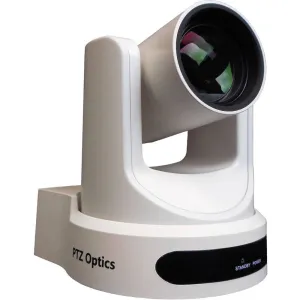 PTZOptics 12x-USB Gen2 Live Streaming PTZ Camera (White)
