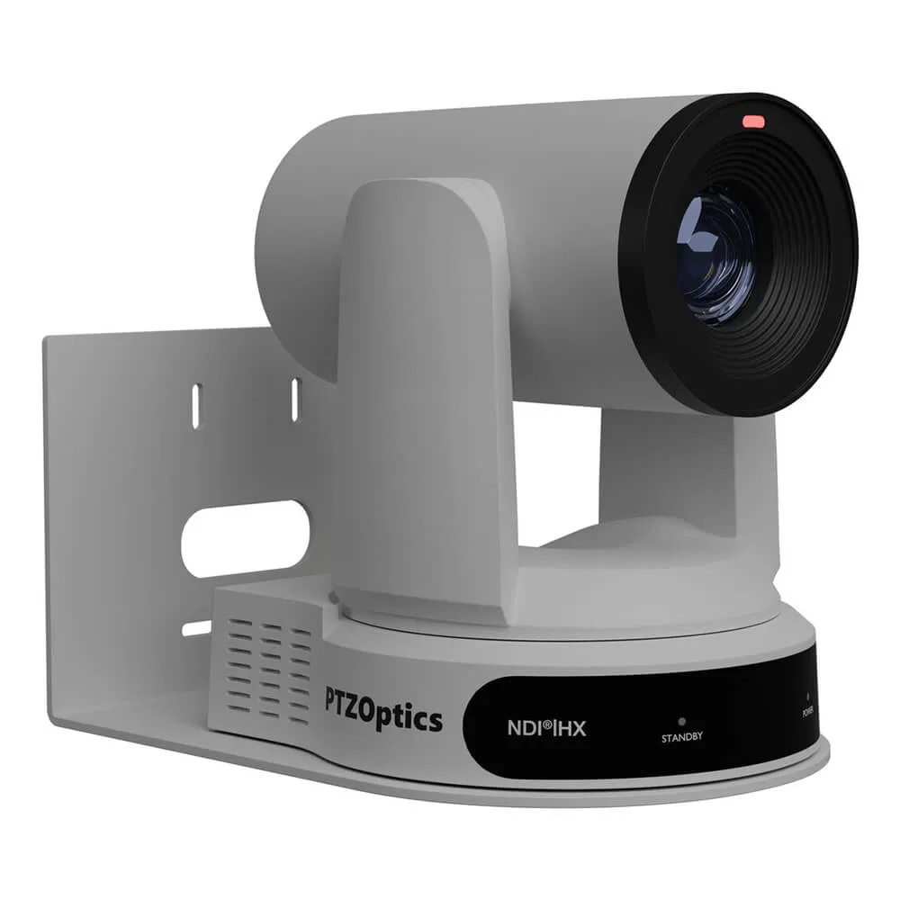 PTZOptics Large Universal Rounded Nose Wall Mount (White)