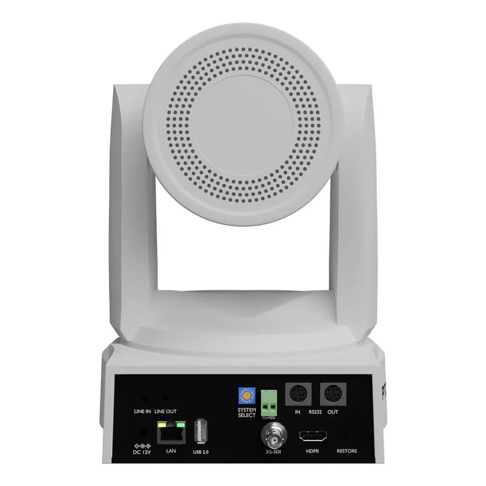 PTZOptics Link 4K SDI/HDMI/USB/IP PTZ Camera with 30x Optical Zoom (White)