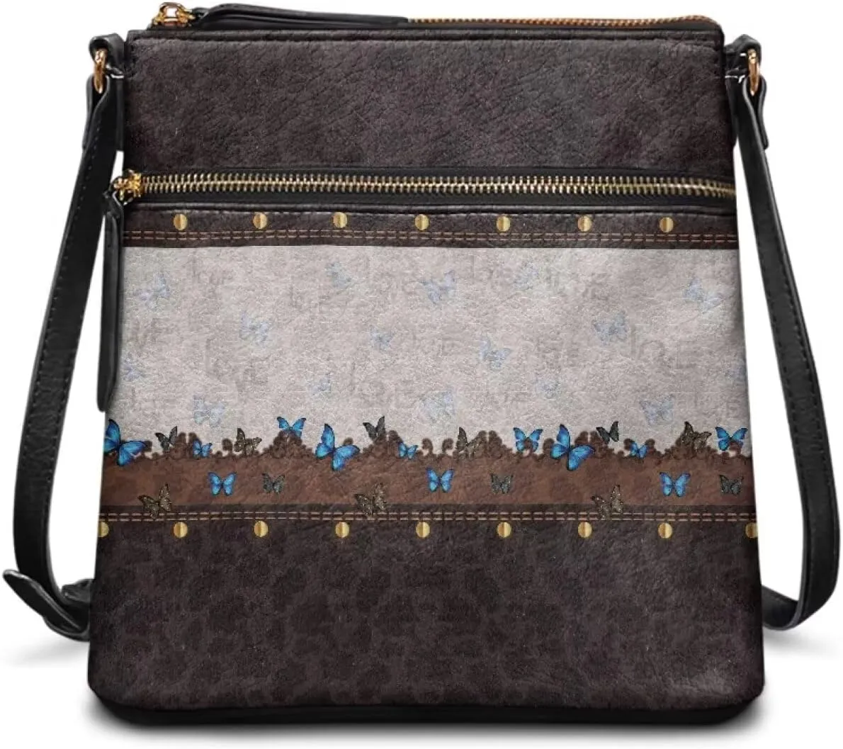 PU Crossbody Bags for Women Fashion Shoulder Purse Bag Travel Purse with Shoulder Strap for Shopping Dating