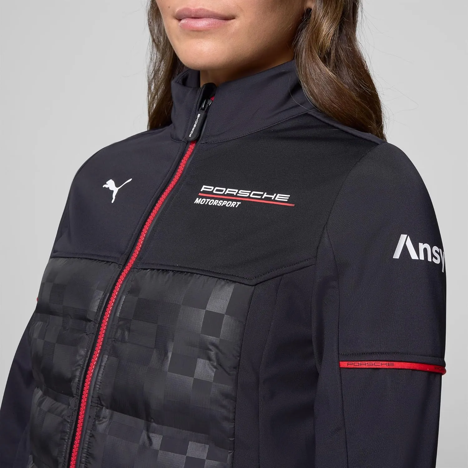 PUMA Porsche Motorsport Women's Team Hybrid Jacket - Black