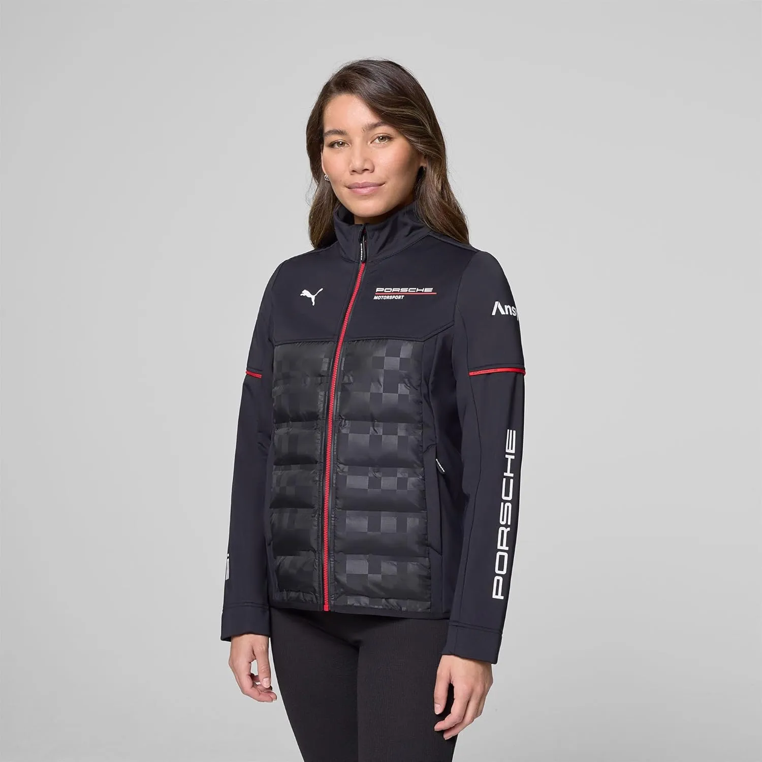 PUMA Porsche Motorsport Women's Team Hybrid Jacket - Black
