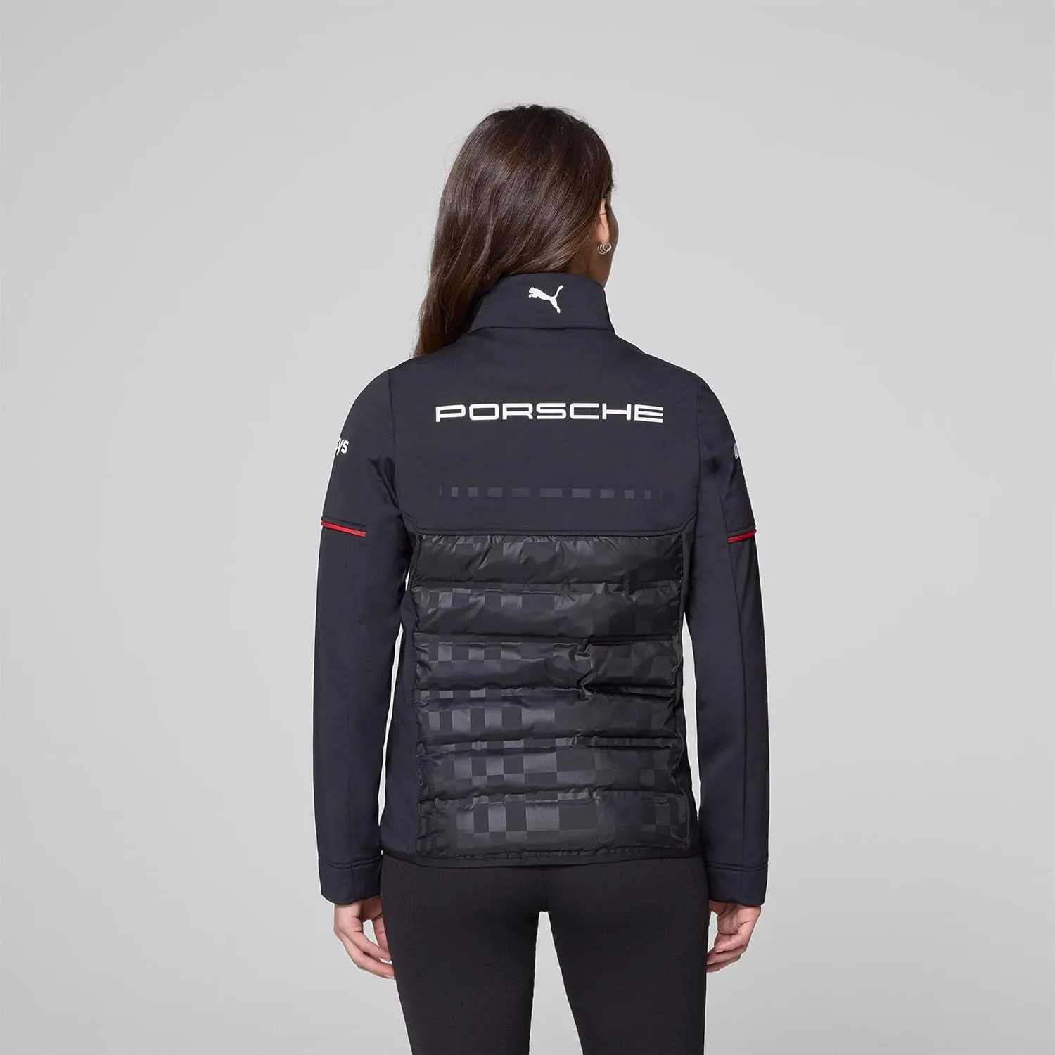 PUMA Porsche Motorsport Women's Team Hybrid Jacket - Black
