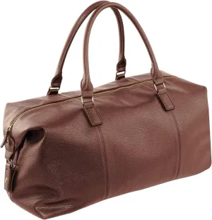 Quadra NuHude Faux Leather Weekender Holdall Bag