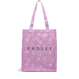 Radley Astrology Medium Open Top Tote Bag - Sugar Pink
