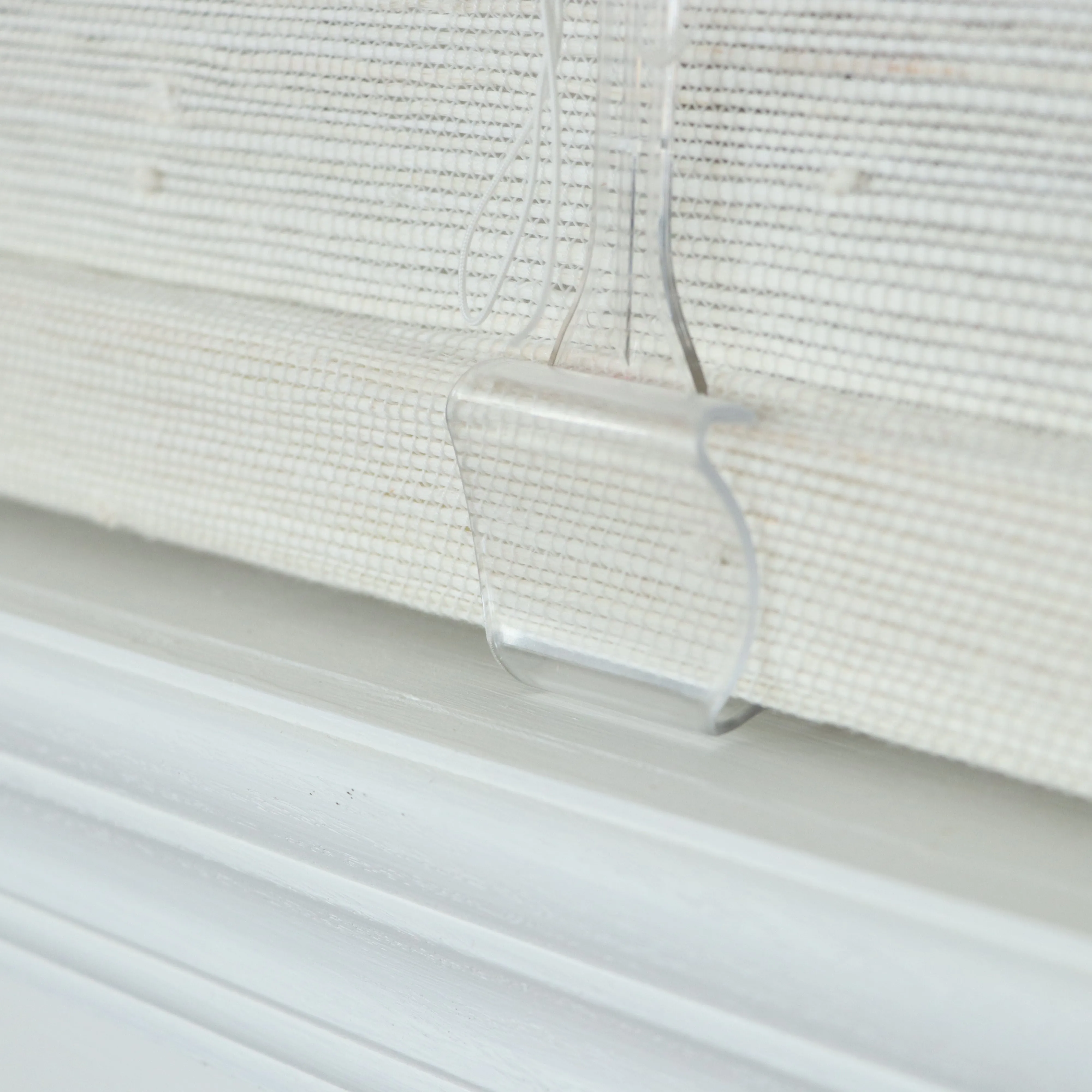 Ramie Woven Bamboo Blinds & Shades | Beige White