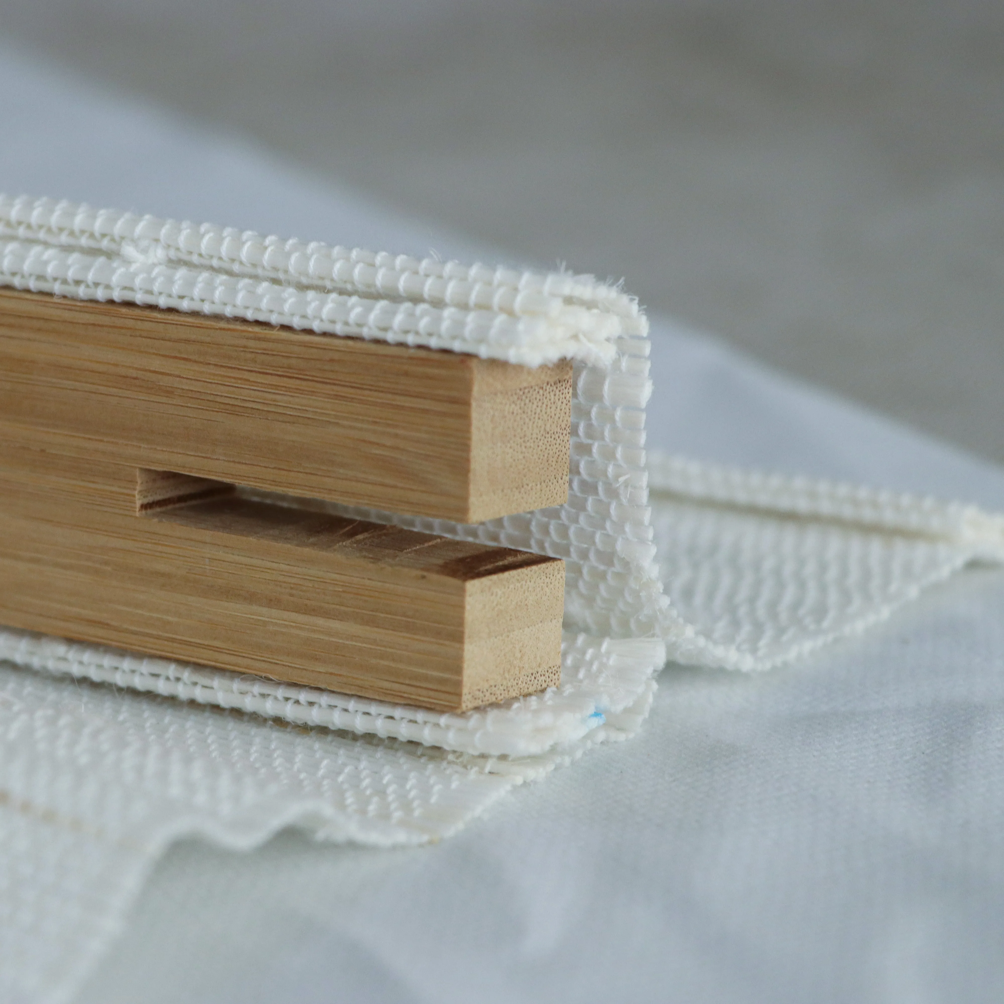 Ramie Woven Bamboo Blinds & Shades | Beige White