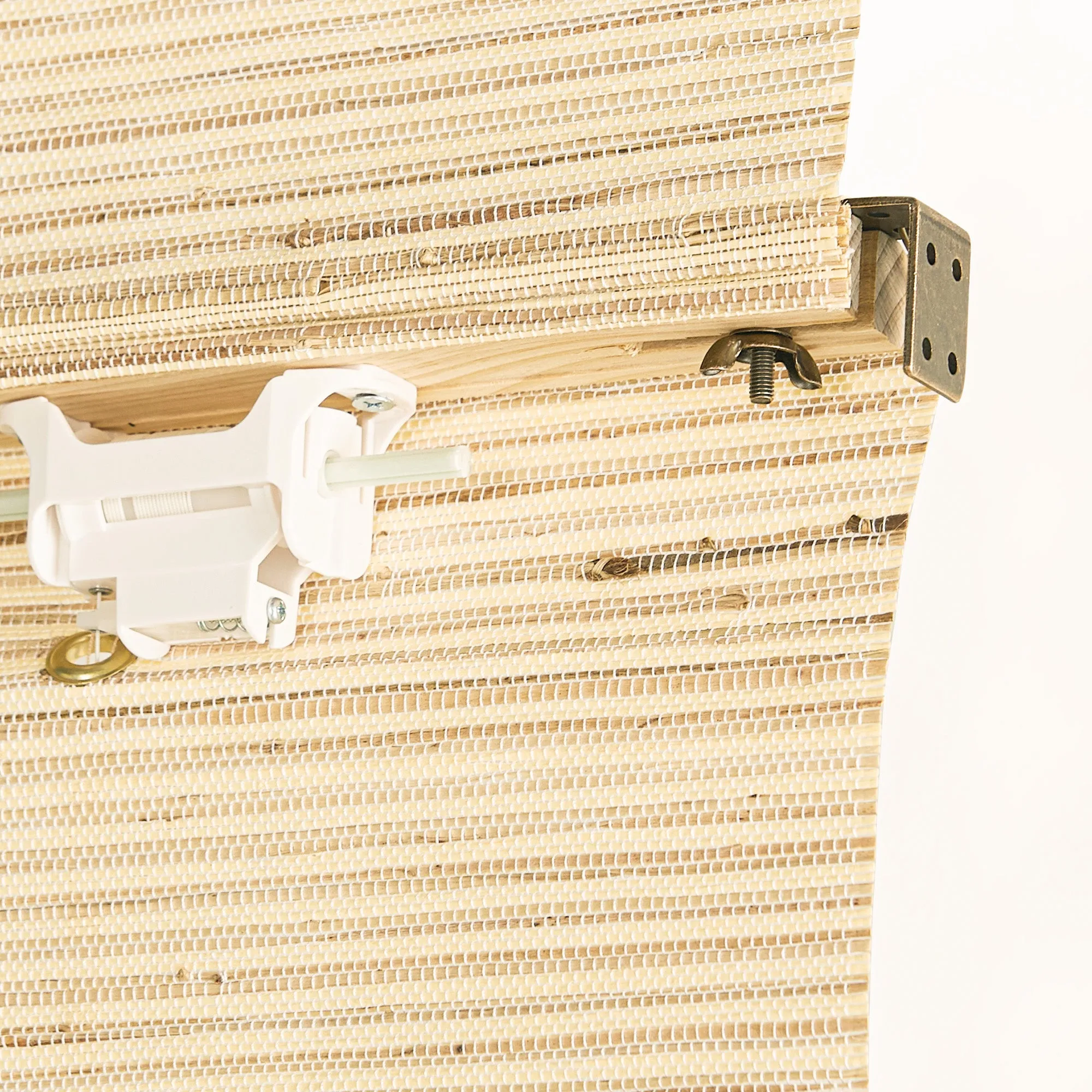 Ramie Woven Bamboo Blinds & Shades | Ivory