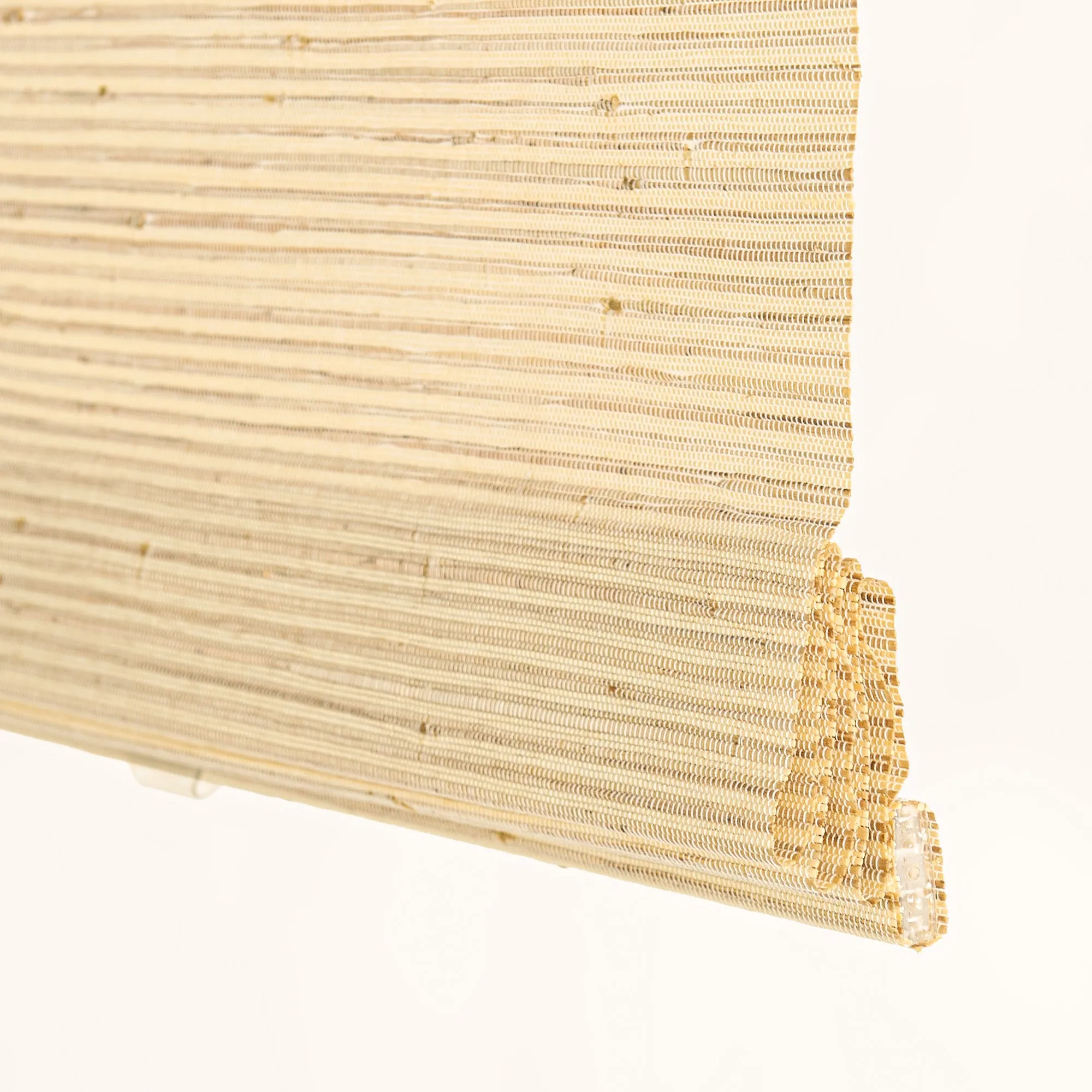 Ramie Woven Bamboo Blinds & Shades | Ivory