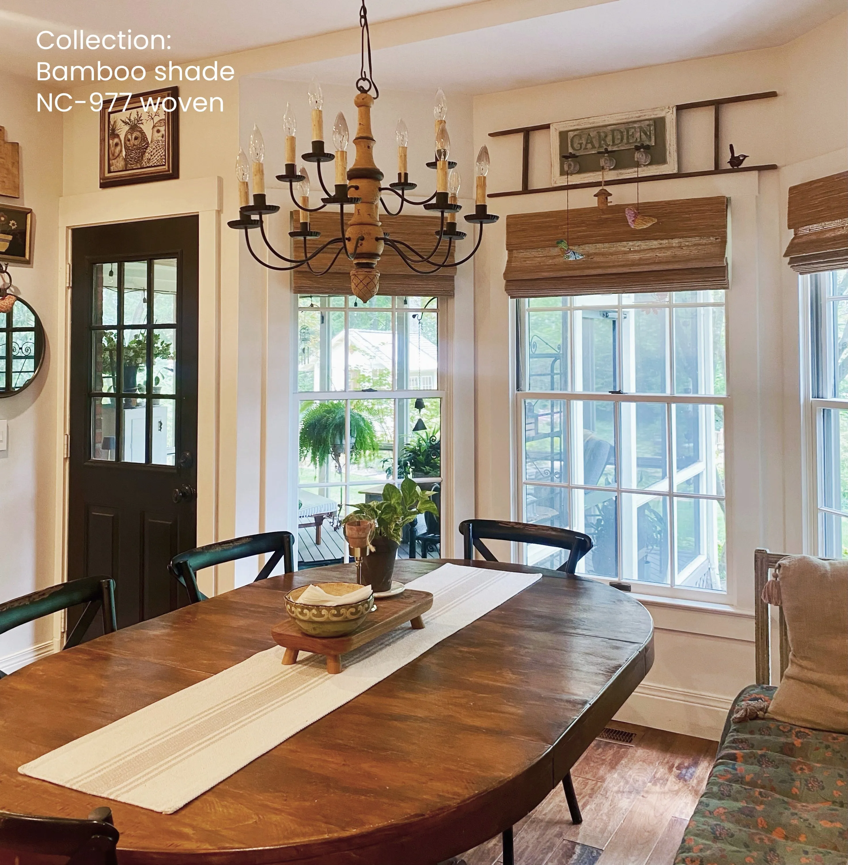 Ramie Woven Bamboo No-Drill Blinds & Shades | Woven