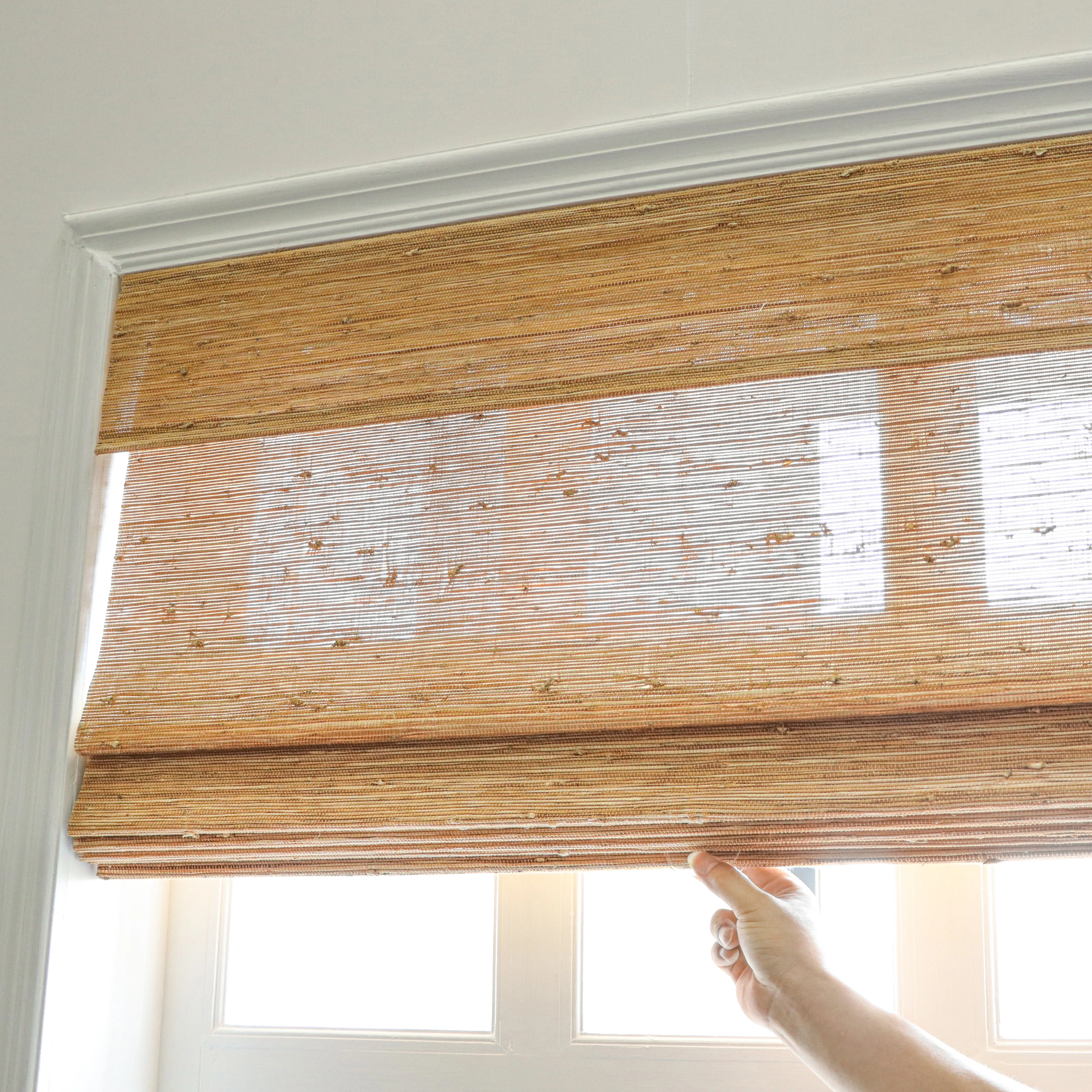 Ramie Woven Bamboo No-Drill Blinds & Shades | Woven