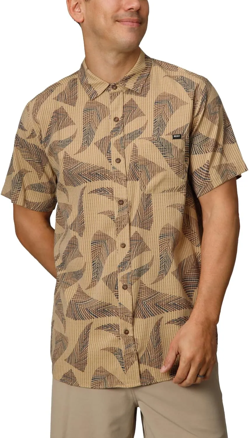 Reef Men's Rains Short Sleeve Shirt