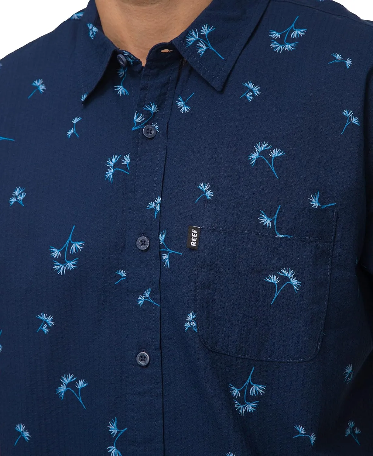 Reef Men's Rains Short Sleeve Shirt