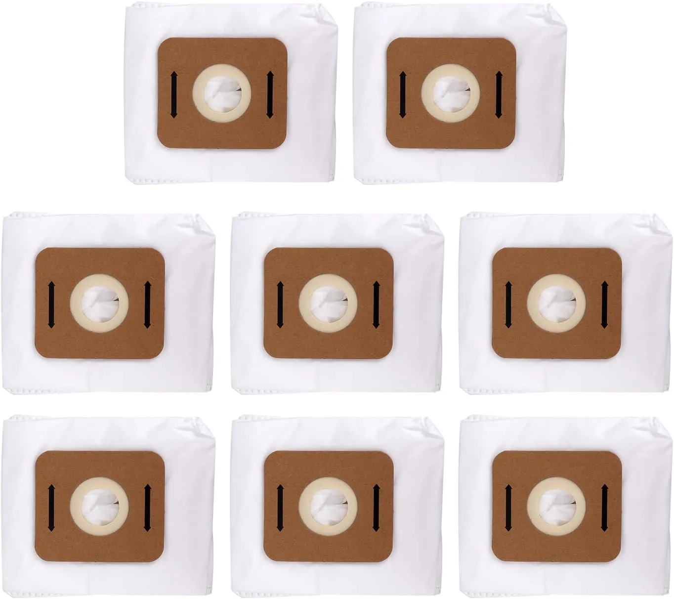 Replacement Atrix Vacuum Bags VACBP6 for 8-Quart Atrix Ergo Backpack Vacuum, Replace Part VACBP1 VACBP6 VACBP36V VACBPAI, HEPA Filter Bag Replacement Dust Bags Cleaner Bags Parts(8 Pack)